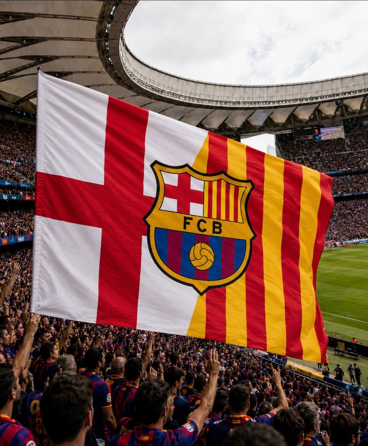 DOS BANDERAS FCB