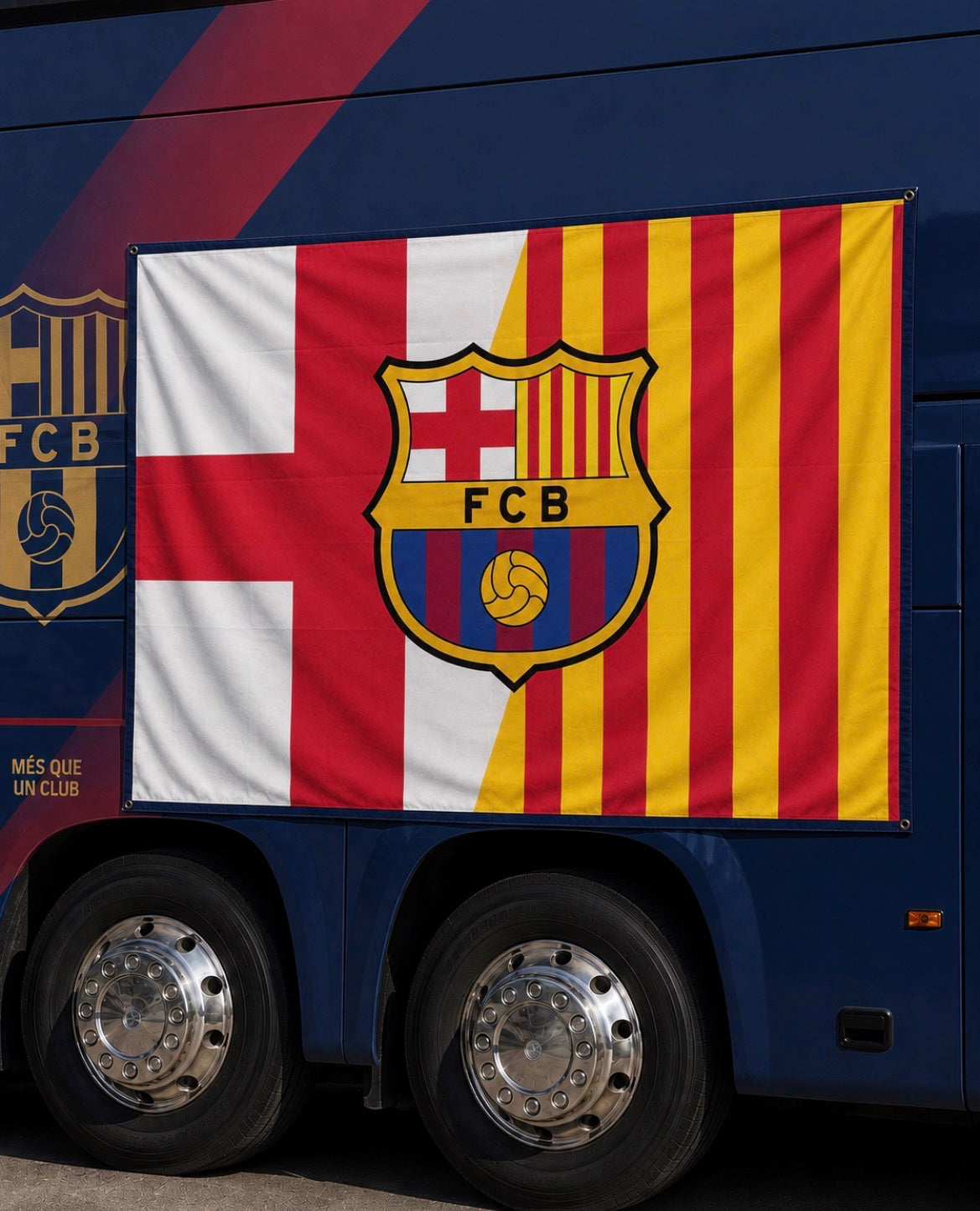 DOS BANDERAS FCB