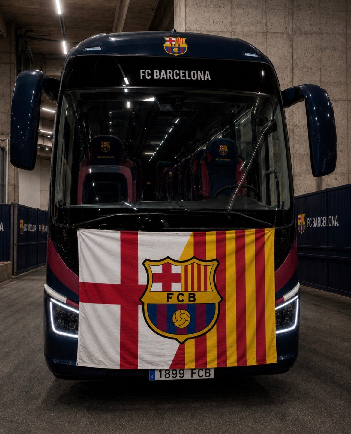 DOS BANDERAS FCB